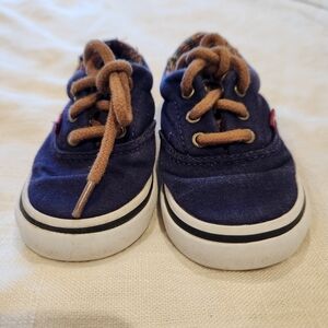 Vans Toddler Era 59 Blue Canvas Shoe Size 5